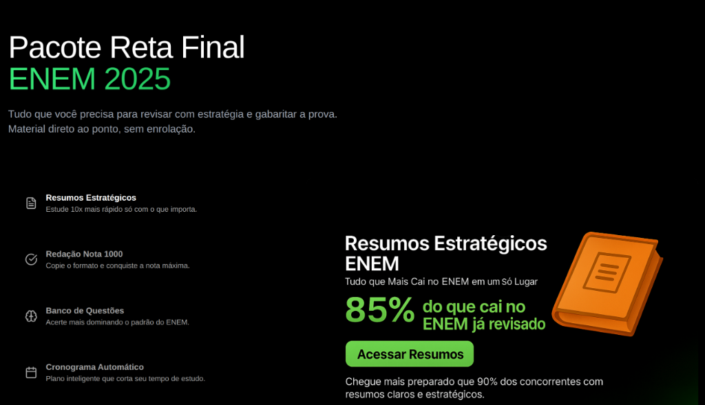 Reta Final ENEM screenshot 3